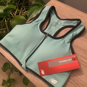 New Balance Front Zip Sports Bra